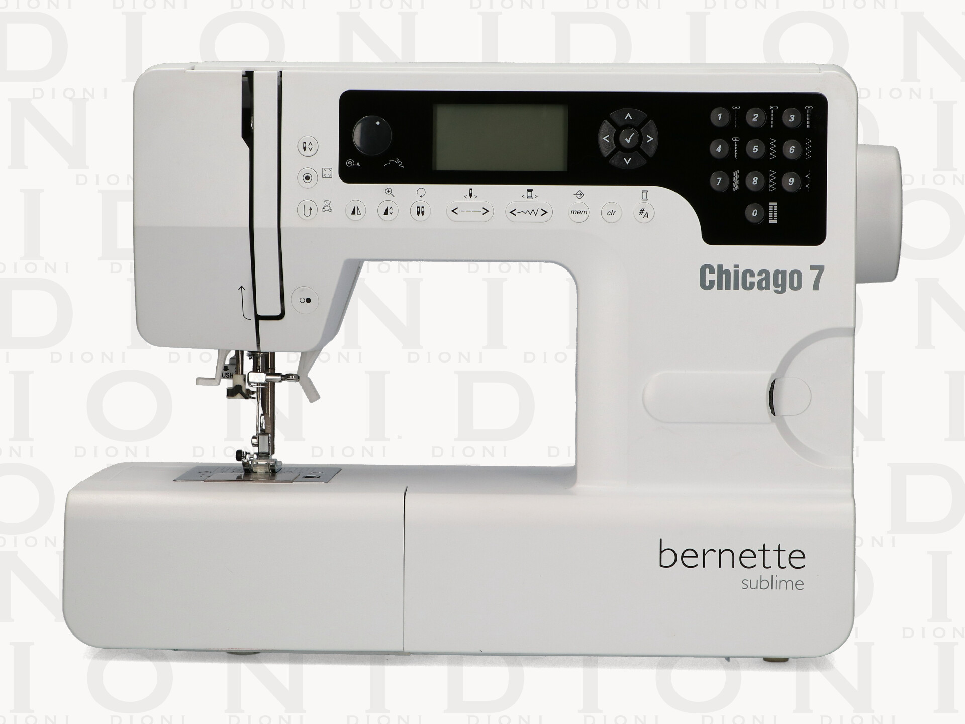 Logiciel Broderie Bernette Chicago 7 Gratuit Máquina de coser y bordar Bernette Chicago 7