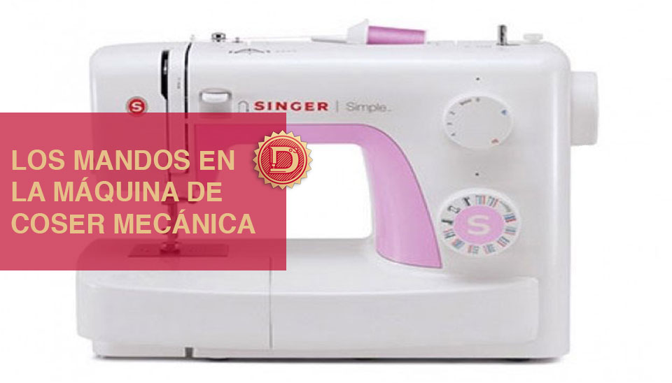 Máquina de coser mecánica Singer