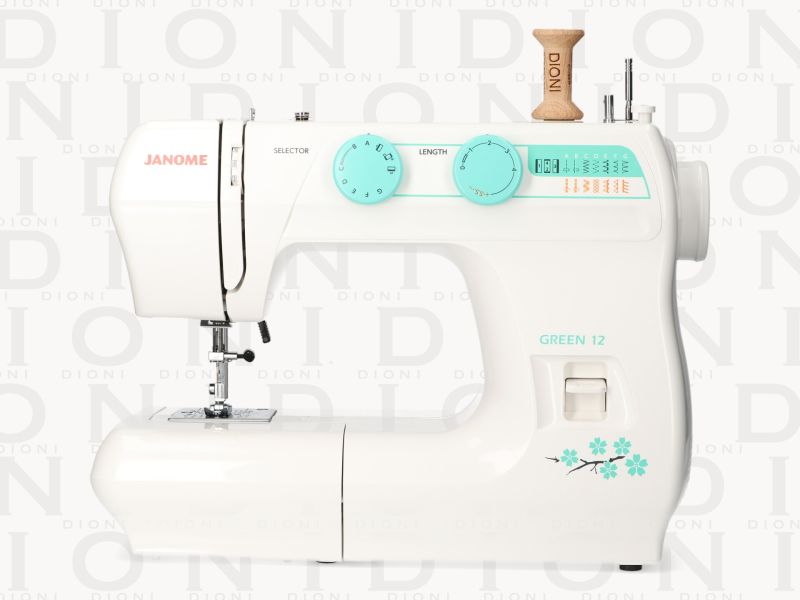 Máquina de coser Janome Green 12