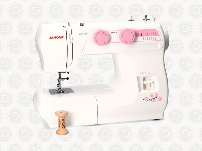 Máquina de coser Janome Pink 12