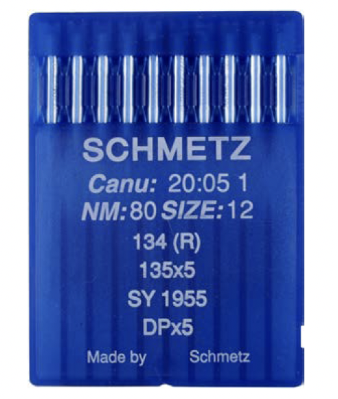 Aguja para maquina industrial Schmetz 134R
