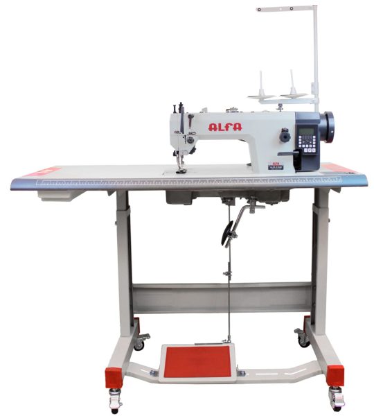 Máquina de coser industrial de doble arrastre Alfa 1960