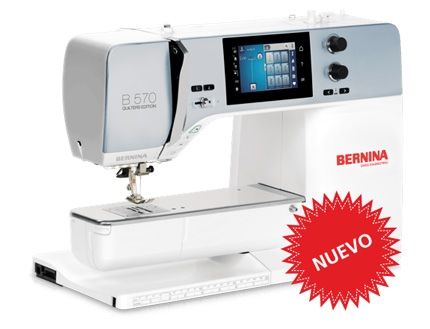 Máquina de coser, bordar y acolchar Bernina 570QE