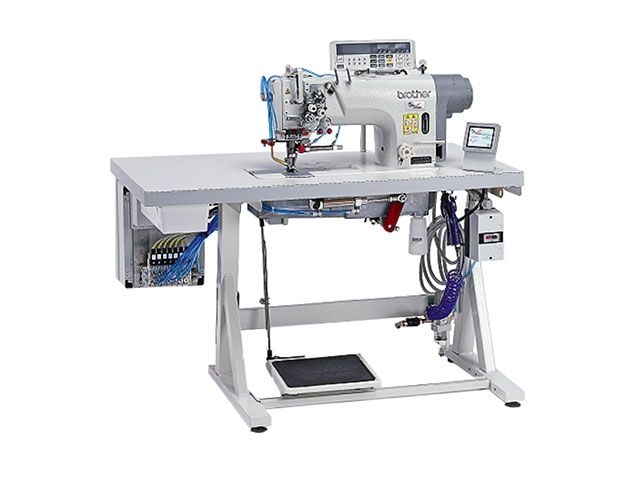 Máquina de dos agujas para costura de bragueta 8752SPV