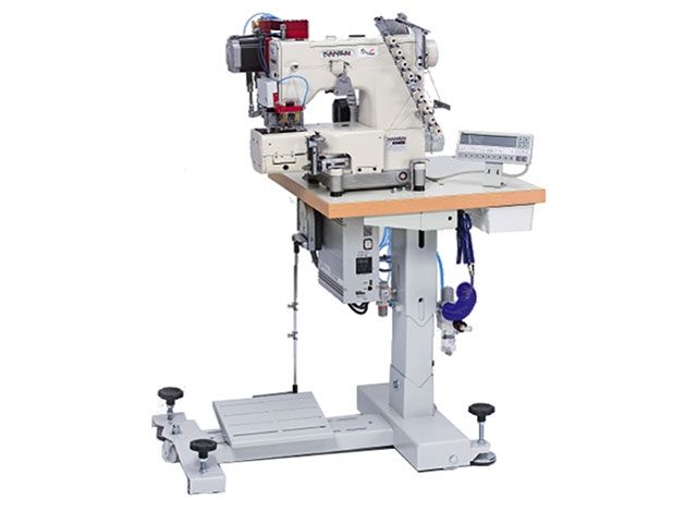 Máquina para aplicaciones en cinturillas tejanas 6044-SPVLV