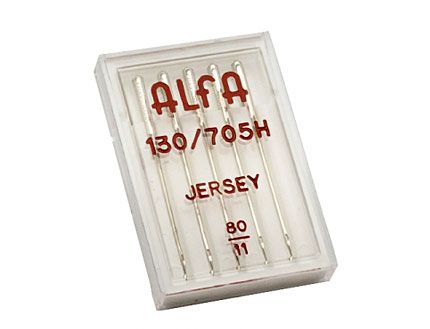 Estuche de 5 Agujas Alfa Jersey Número 80