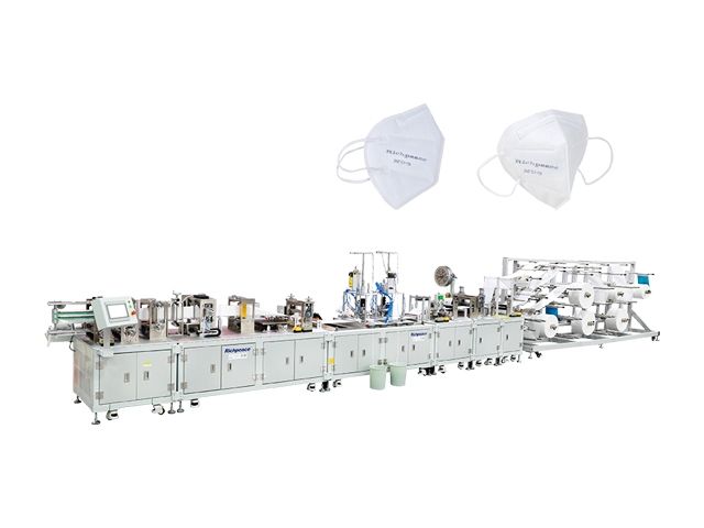 Unidad automática para la fabricación de mascarillas PLEGADA FFP2 / FFP3 