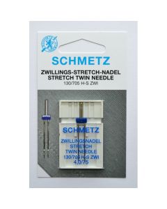 Aguja Schmetz Stretch Twin  1,0/ 75