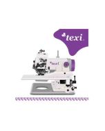 TEXI COMPACTA   máquina de puntada invisible portátil para telas medias y finas