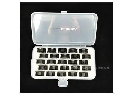 Caja para 25 canillas Bernina