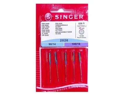 Agujas Singer 2026 90/14-100/16 Jeans