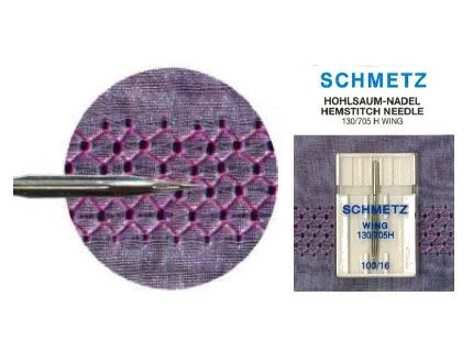 Agujas Schmezt Punta de Lanza 130/705 H WING