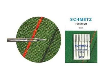 Agujas Schmezt Topstitching Pespunte 130 N