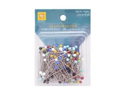 Alfileres De Colores Con Cabeza De Vidrio De 30 Milímetros