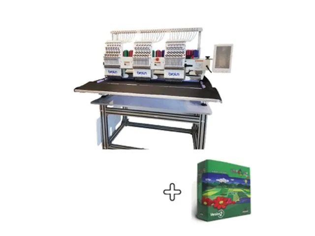 Bordadora industrial Broin B1203CS tres cabezas