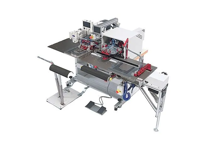 Máquina de plegado y costura de bolsillos PS342FG1