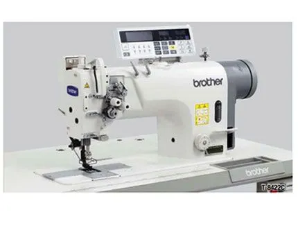 Máquina de puntada recta con 2 agujas con transmisión directa. Brother T-8421C