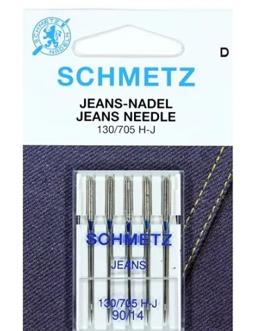 Agujas Schmetz  Jeans  130/ 75 H-J 100/16