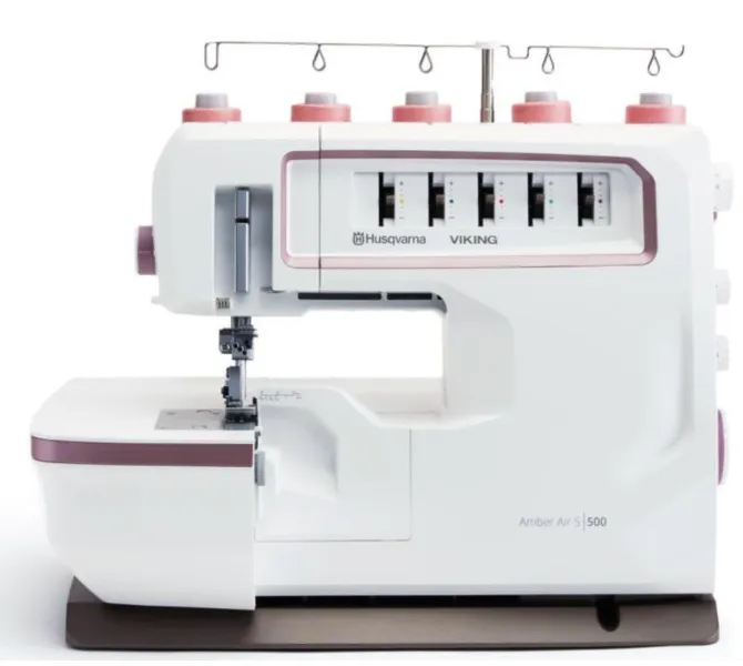 Remalladora/Recubridora Husqvarana Amber Air S500