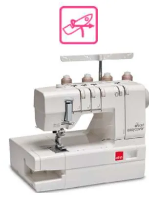 Recubridora Elna EasyCover y CoverMax Recubridora Elna EasyCover y CoverMax