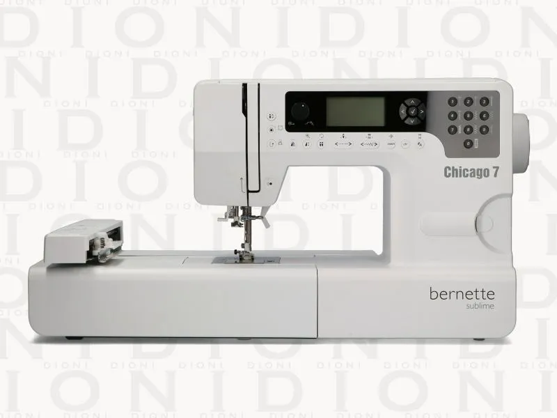 Máquina de coser y bordar Bernette Chicago 7