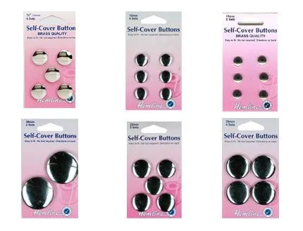 Fornitura Latón para forrar Botones Varias Medidas