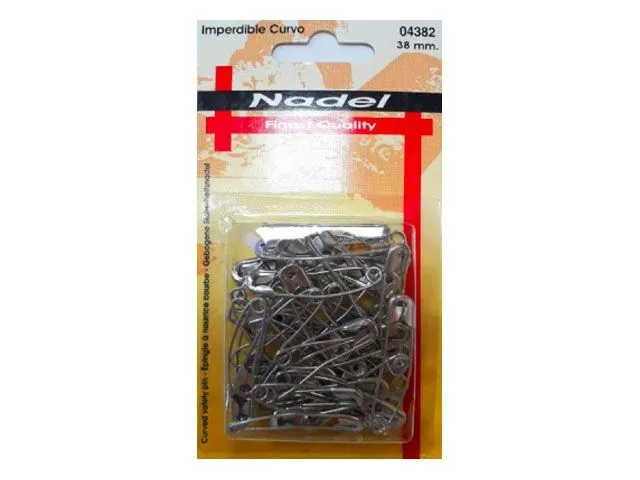 Imperdibles Curvos de 38 Milímetros.