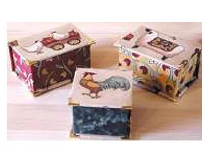 Kit para hacer 3 Mini Cajitas 