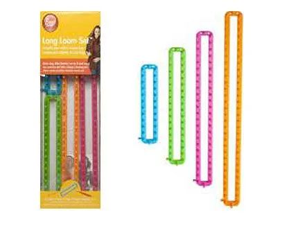 Kit de Cuatro Telares Rectangulares Para Tricotar