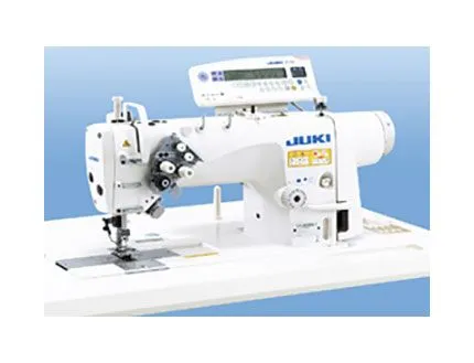 Máquina de coser industrial de dos agujas fijas.  Juki LH-3528ASF-7WB