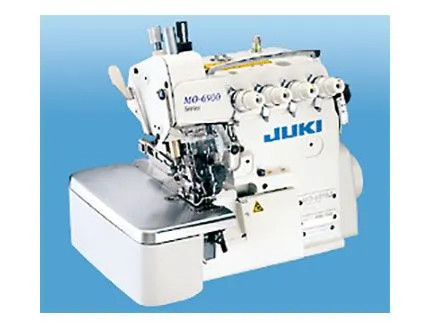 Máquina overloock de cuatro hilos para generos gruesos Juki MO-6914G 