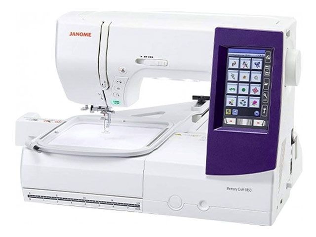 JANOME MC 9850 MÁQUINA DE COSER Y BORDAR 