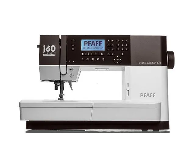Pfaff Creative Ambition 640 - 160 Aniversario-