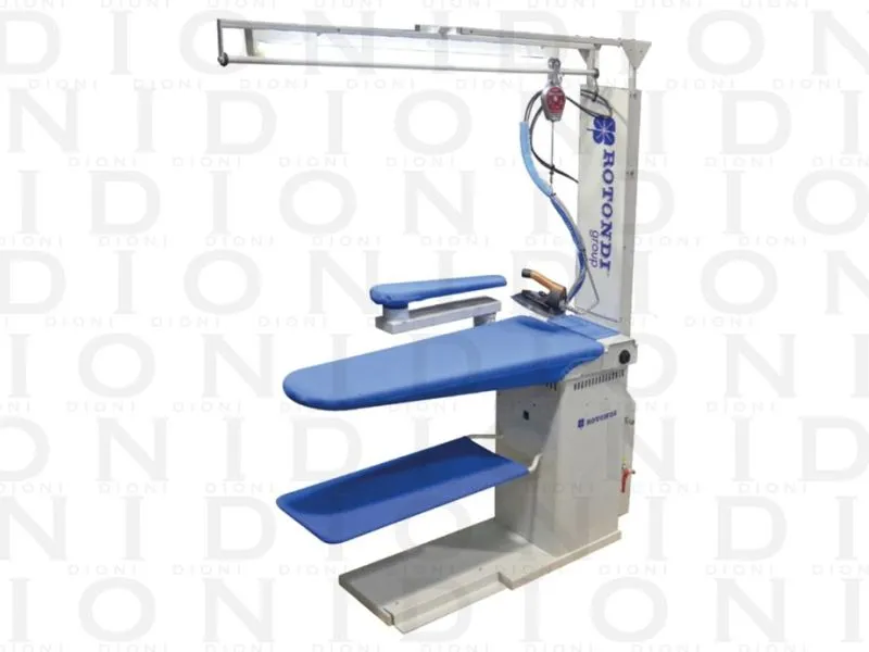 MESA PLANCHADO CON CALENTADO DE PLATO Y ASPIRACION 338/AC