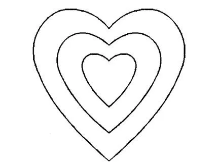 Plantilla Acetato Tres Corazones