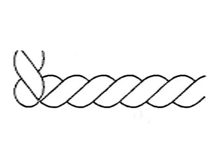 Plantilla Borde Nudos