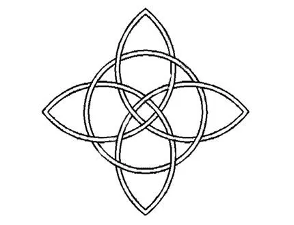 Plantilla Celtic Doble Cuatro Puntas