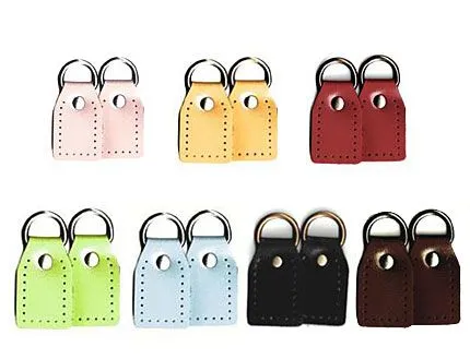 Porta Asas de Cuero Rectas