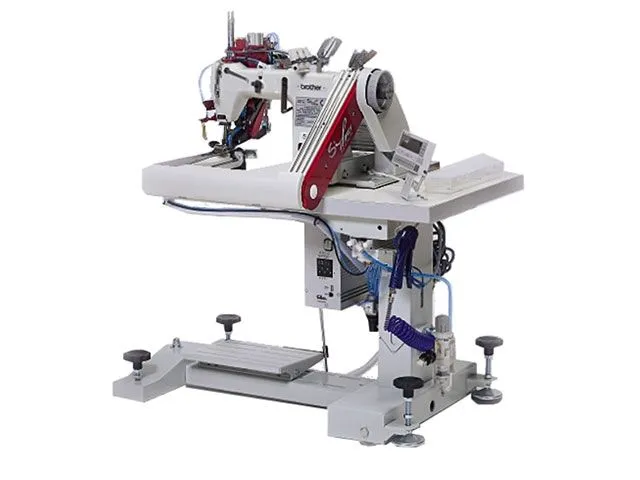 Maquina de dos agujas para presillas BT2N