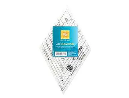 Regla Acrílica Rombos 60