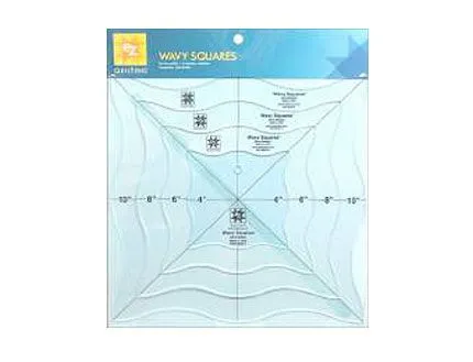 Regla Wavy Squares