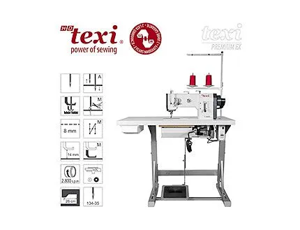 Máquina Industrial Triple arrastre Texi HD Forte UF Premium EX