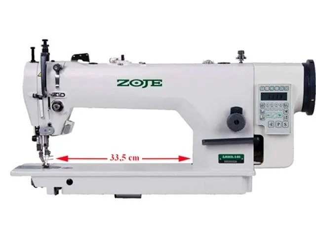 MAQUINA DE COSER INDUSTRIAL DE DOBLE ARRASTRE ZOJE ZJ0303L-3-BD 