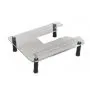 Mesa extensible de plexiglas Bernette Moscow  Y Milan 5/7/8