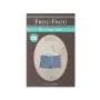 Frou-foru. Kit de costura pantalón corto pizarra ceniza Odonata      