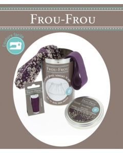 Vistosa Falda corta ciruela 