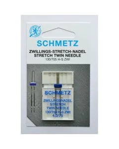 Aguja Schmetz Stretch Twin  1,0/ 75