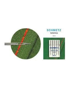 Agujas Schmezt Topstitching Pespunte 130 N 
