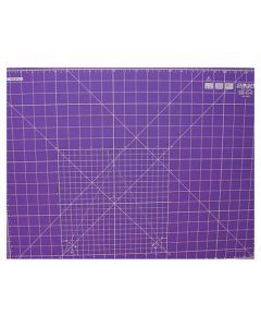 Base de Corte de Doble Cara 60 x 45 cm. Color Lila. para Patchwork.