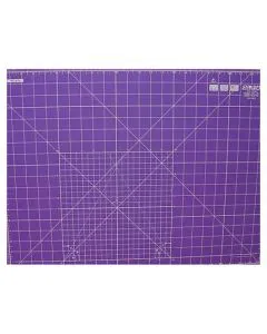 Base de Corte de Doble Cara 60 x 45 cm. Color Lila. para Patchwork.